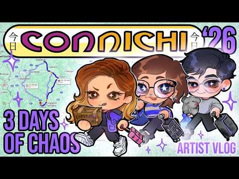 So fühlt sich die Connichi als Artist wirklich an.. ✦ Convention Vlog ✦
