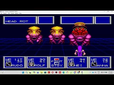 Phantasy Star 2 Genesis Game Genie Codes and Megid by Rudo