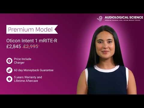 Oticon Intent 1 – Now £2,845 | January Sale - 5% Off!