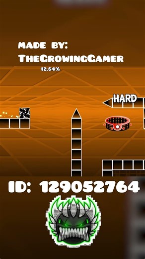 EToH Difficulty Chart in Geometry Dash! #geometrydash #etoh #difficultychatobby