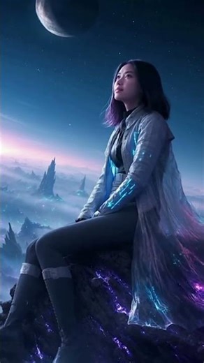 A Girl From Another Planet Appears 🌌