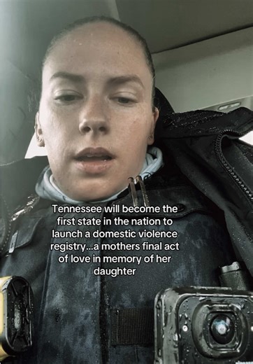 One of the reasons I got into law enforcement. I wanted to be a cop since elementary school…I was a victim of domestic violence before my time in the police academy. It made my drive that much stronger. I got help, I wanted to be the help someone received. I’d love to get back into it. I pray every other state follows Tennessee #tennesee #DV #domesticviolenceawareness #domesticviolencesurvivor #SavannasLaw