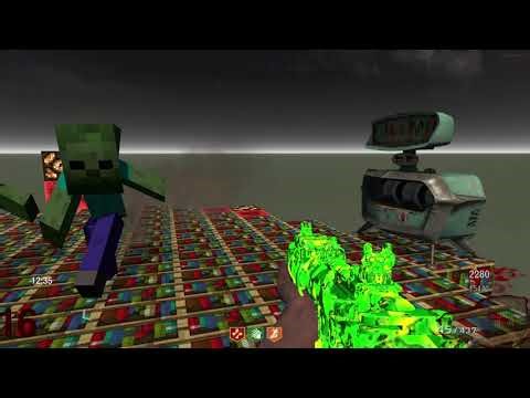 Call Of Duty Black Ops Zombie Custom Map Minecraft Islands 1920 x 1080p 60 fps (5050 rtx)