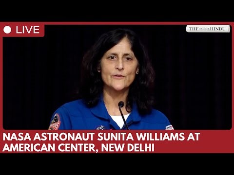 NASA Astronaut Sunita Williams Interacts with Audience at American Center, New Delhi
