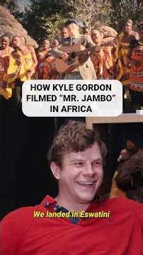 How @kylegordonisgreat8611 Successfully Filmed Mr. Jambo in Africa