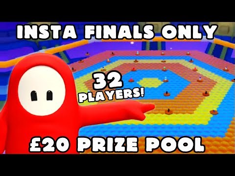 FALL GUYS INSTA FINAL ONLY TOURNAMENT | £20 PRIZE POOL | Fall guys Live Customs
