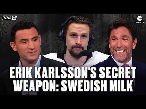 How Does Mr. TNT Stay Fresh?: Swedish Milk 😂 Erik Karlsson Joins Before-Win Game 6 🗣️