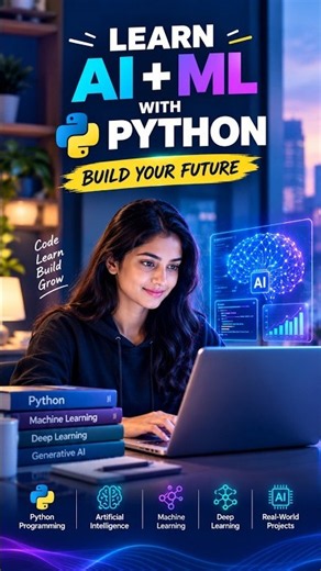 🚀 Learn Python, AI & Machine Learning | Build Your Future with AI