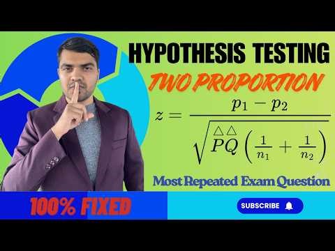 Hypothesis Testing: Z-Test for Two Proportion Explained