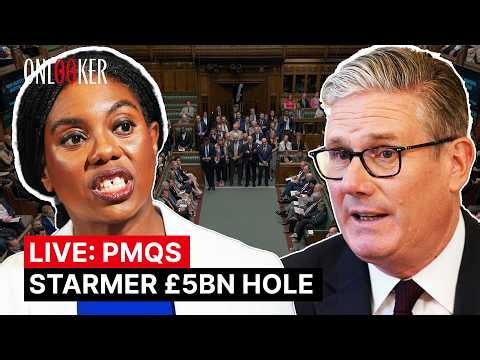 🔴 LIVE PMQs: Starmer Grilled Over £5BN Defence Funding Gap