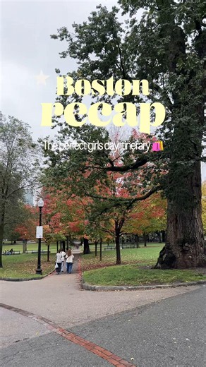 Boston recap! The perf girls trip itinerary #boston #beaconhills #massachusetts #girlstrip #travelvlog