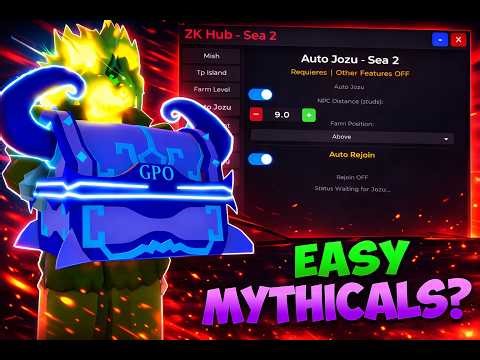 [GPO] UPDATE AUTO JOZU FARM FREE | Script Grand Piece Online (Zk Hub)