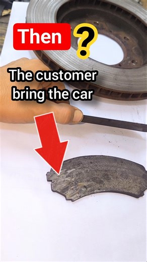 Focus on Safety brake paids + disk tutorial 🛞👌 #AutoTips #MechanicTips #sksmartmechanic