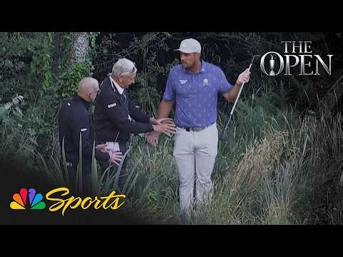 Bryson DeChambeau assessed two-stroke penalty post-round at The Open Championship | NBC Sports