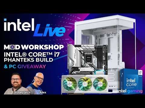 PC Giveaway + Intel Gaming Integrations and a Phanteks Evolv X2 Matrix Gaming PC Build