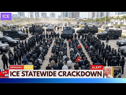 FLORIDA TIDAL WAVE RAID: ICE Arrests Nearly 800 in Massive Homeland Security Crackdown