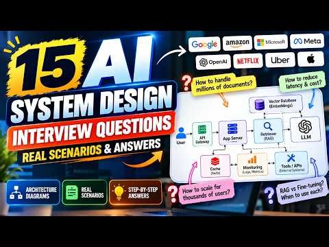 15 AI System Design Interview Questions You Must Prepare for in 2027