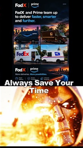 FedEx vs Amazon Prime 🚚🔥 The Ultimate Delivery Mashup! #Shorts #viral #youtubeshorts