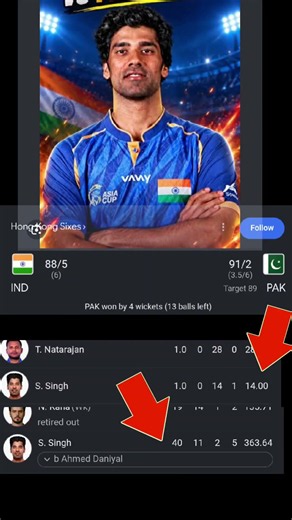 Shashank Singh – One Man Army Against Pakistan 🇮🇳🔥 | IND vs PAK | What a Fight!#cricket#karwachauth