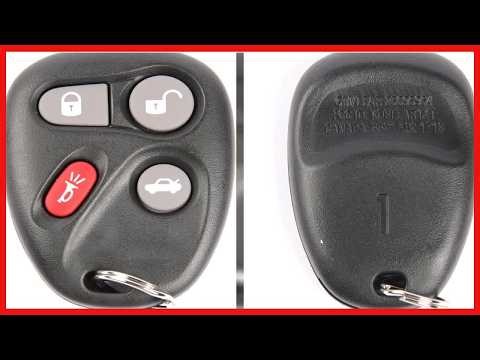 ACDelco GM Original Equipment 4 Button Keyless Entry Remote: Reliable Replacement for Your Vehicle