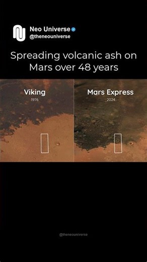 Mars Surface Changes In Decades