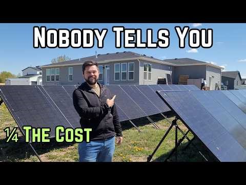 I Run My Whole House On Solar for $25K [EV Charging Too]