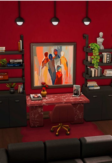 Sims 4 121 Hakim House San Myshuno (Uploaded Room)