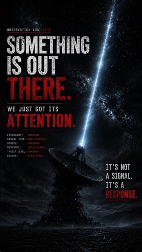 Signal From Space… Then It Vanished 😨 #mystery #shorts