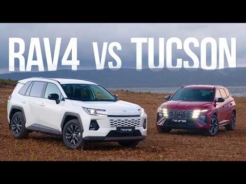 NEW Toyota RAV4 vs Hyundai Tucson Hybrid Comparison Review: Finding The Ultimate Family SUV