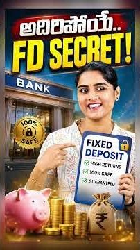 FD పెట్టే ముందు ఈ Smart Strategy తెలుసుకోండి! #shorts #viral