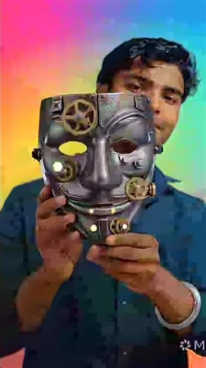 This mask transform metal #mine #automobile #travelvideo