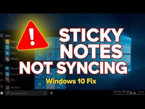 How to Fix the Sticky Notes App on Windows 10 Not Syncing