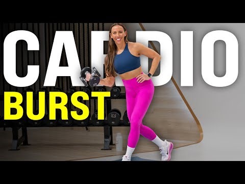 All Fitness Levels Cardio Dumbbell Burst Workout! Have FUN with your Fitness!