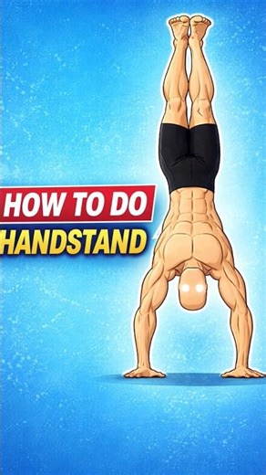 how to do handstand #calisthenics #fitness #skills