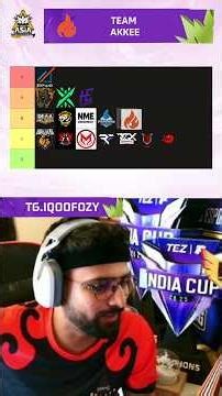 Kya aap sehmat hai inke tierlist se? 👀? #FFMAI2026