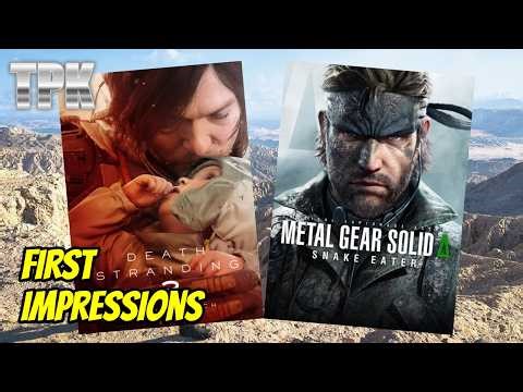 DEATH STRANDING 2 and METAL GEAR SOLID DELTA SNAKE EATER - 1st Impressions | The Platinum Knight