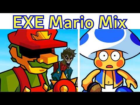 [FNF] A New Mario.EXE Mod (VS Sonic.exe Mario Mix) Game Over (Cancelled Build)