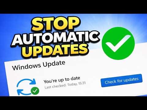 How To Stop Automatic Updates in Windows 10/11 (100% Working) | Disable Windows Update Permanently