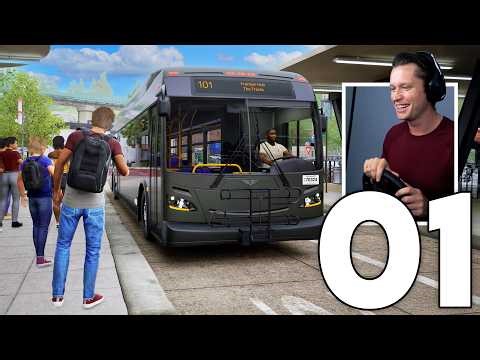 Bus Bound - Part 1 - The Beginning (City Bus Driving Simulator)
