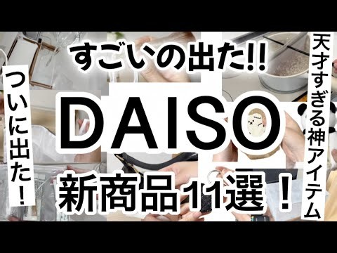 【100均】新商品速報‼️今回の新作、便利すぎた…！期待を裏切らないダイソー新商品11選✨