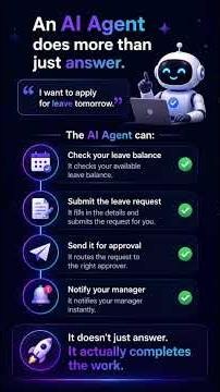 AI Agent vs Chatbot in 60 Seconds 🤯