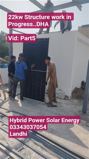 20kw #Inverex Nitrox inverter installed with #jinkosolar 585w Solar Panels and #fixon #Lithium