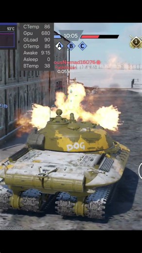 War Thunder Mobile - NO RUSHING! 🤣 - T-44 Intercepted!