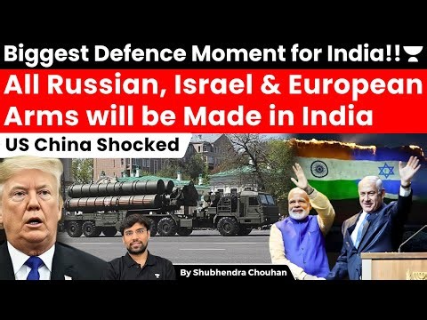 India Becomes Global Weapons Hub | Russia, Israel & Europe Shift Arms Production to India