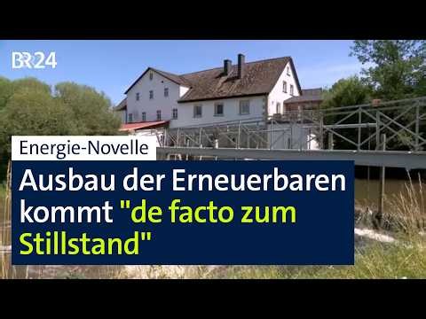 EEG-Novelle: Aus für Ausbau der Erneuerbaren Energie-Anlagen? | BR24