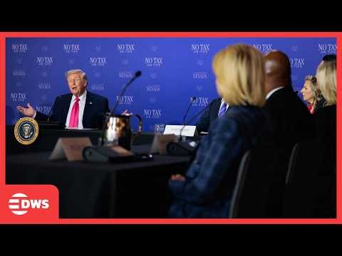 WATCH: Trump Holds Tax Roundtable in Nevada | Key Battleground Strategy & Economic Plans | AC1Z