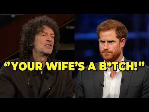 Prince Harry Kicked Off The View After Heated Clash with Howard Stern