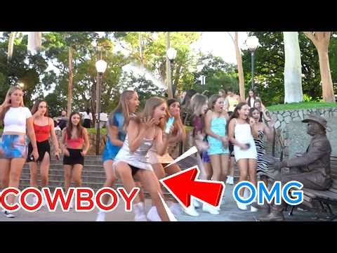 #Cowboy_Prank 🤠 Nobody Expected This Hilarious Twist! 😱🤣