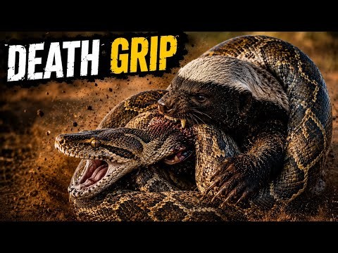 Honey Badger vs Giant Python | The Deadliest Wildlife Fight You Didn't Expect | Primal Survival |