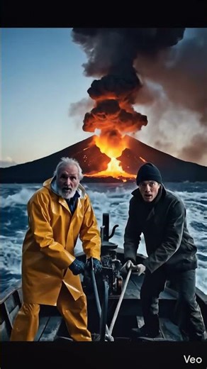 Vacation Volcano - an Unexpected Event #volcano #survival #volcano eruption#disastersimulation